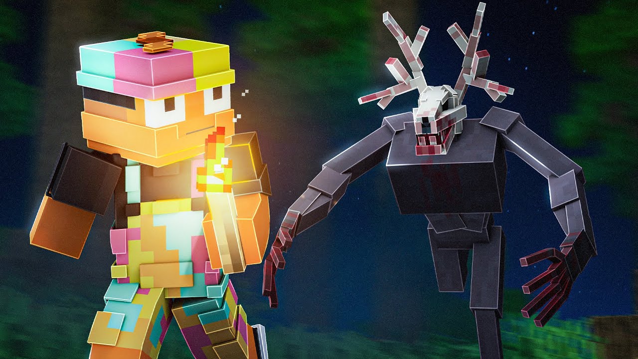 5 TAGE vor diesem MONSTER in Minecraft ÜBERLEBEN!