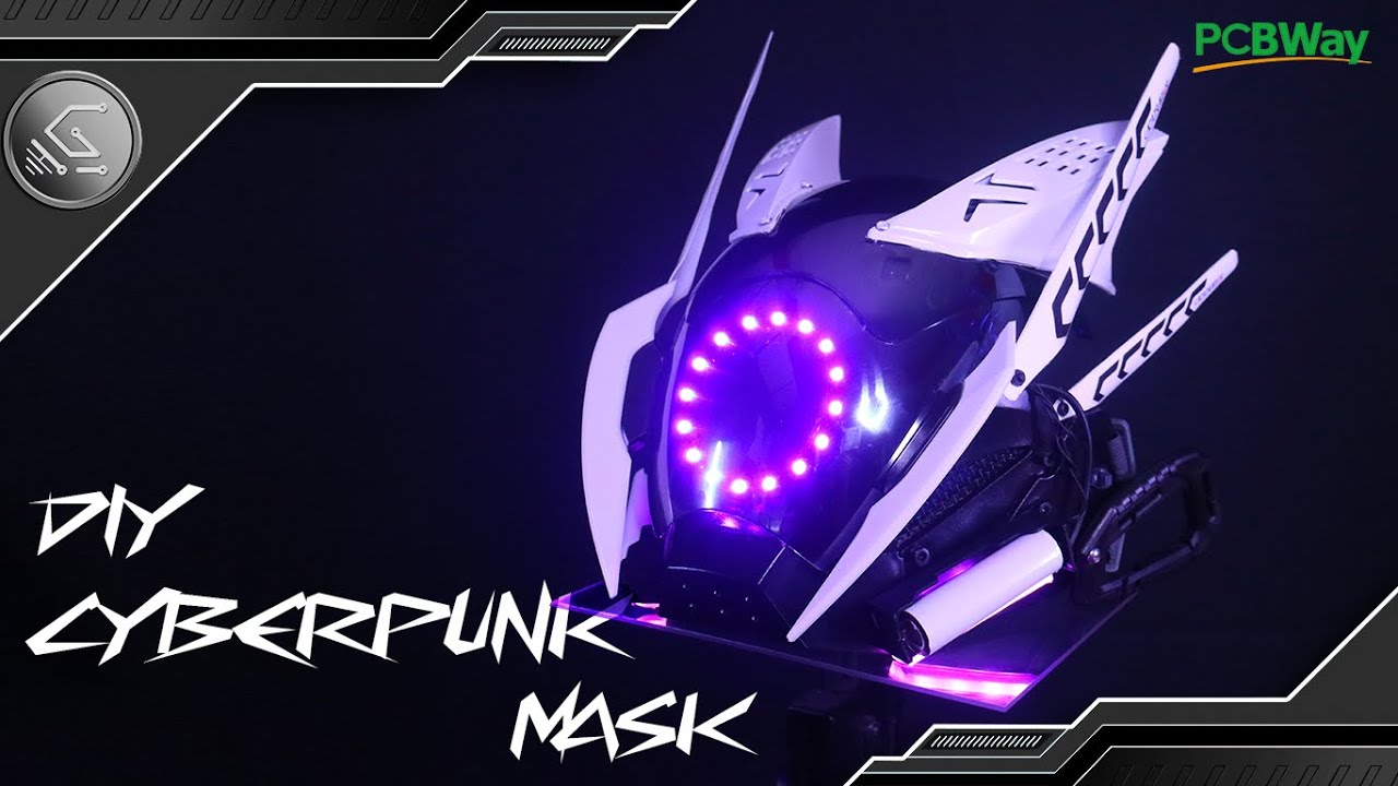 How To Make Your Own CyberPunk Mask At Home 