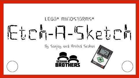 LEGO MINDSTORMS Etch-A-Sketch