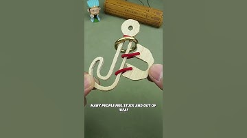 This is a wooden rope puzzle from Harvard#puzzle#iq#iqtest
