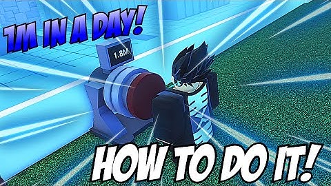 How to Hit *1 MILLION BP* in Budokai Z IN UNDER 24 HOURS!