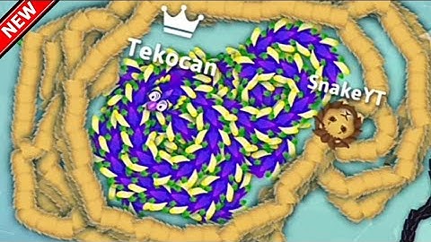 Snake. Io Pro Giant Snake Vs Troll Tiny Snake! Epic Snakeio Gameplay