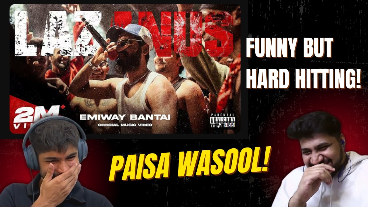 EMIWAY BANTAI - LAZANUS REACTION | DUAL LENS DHH