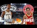 San Antonio Spurs vs Atlanta Hawks Live Play by Play & Scoreboard