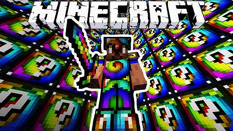 Minecraft SPIRAL LUCKY BLOCK WALLS with The Pack