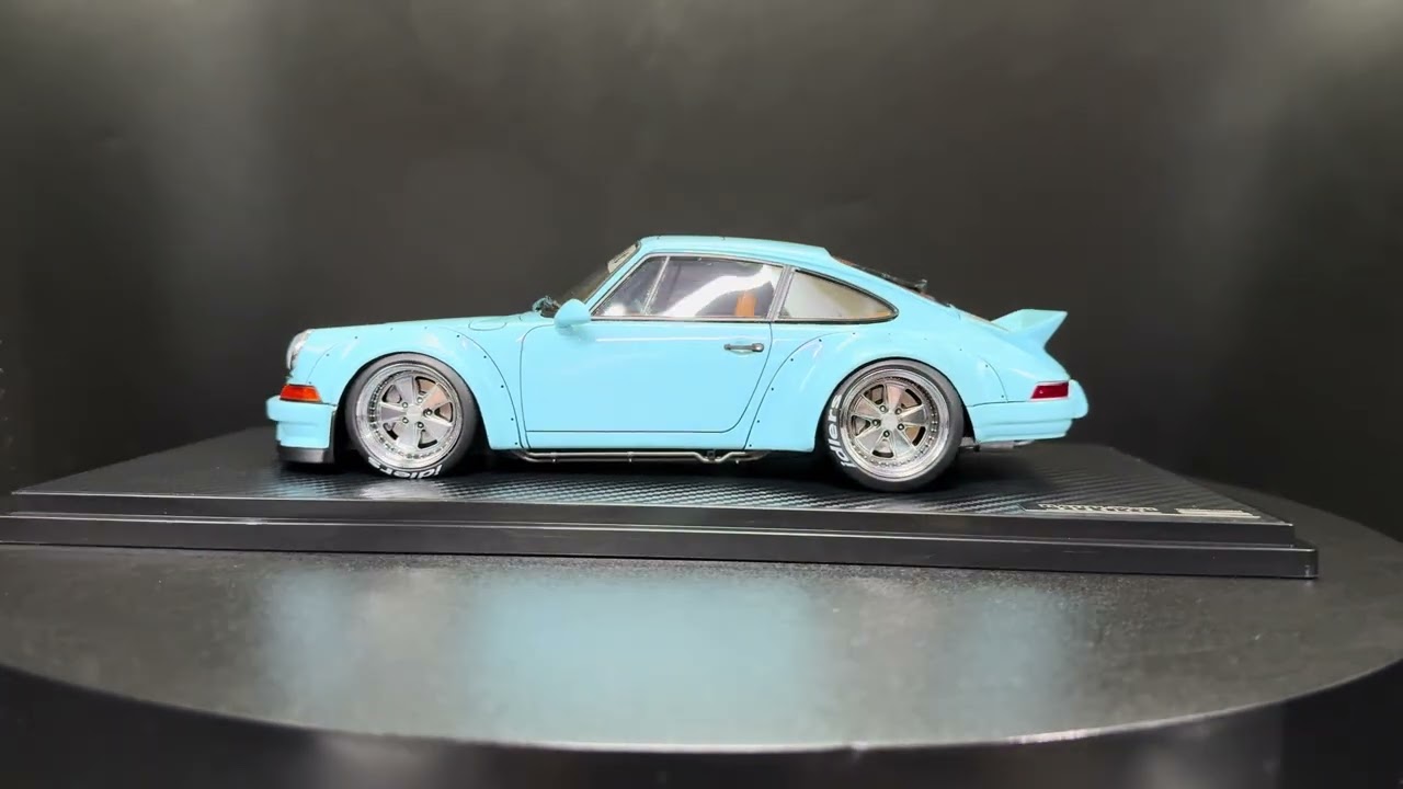 Ignition Model IG 1/18 RWB Backdate Light Blue IG3878 - YouTube