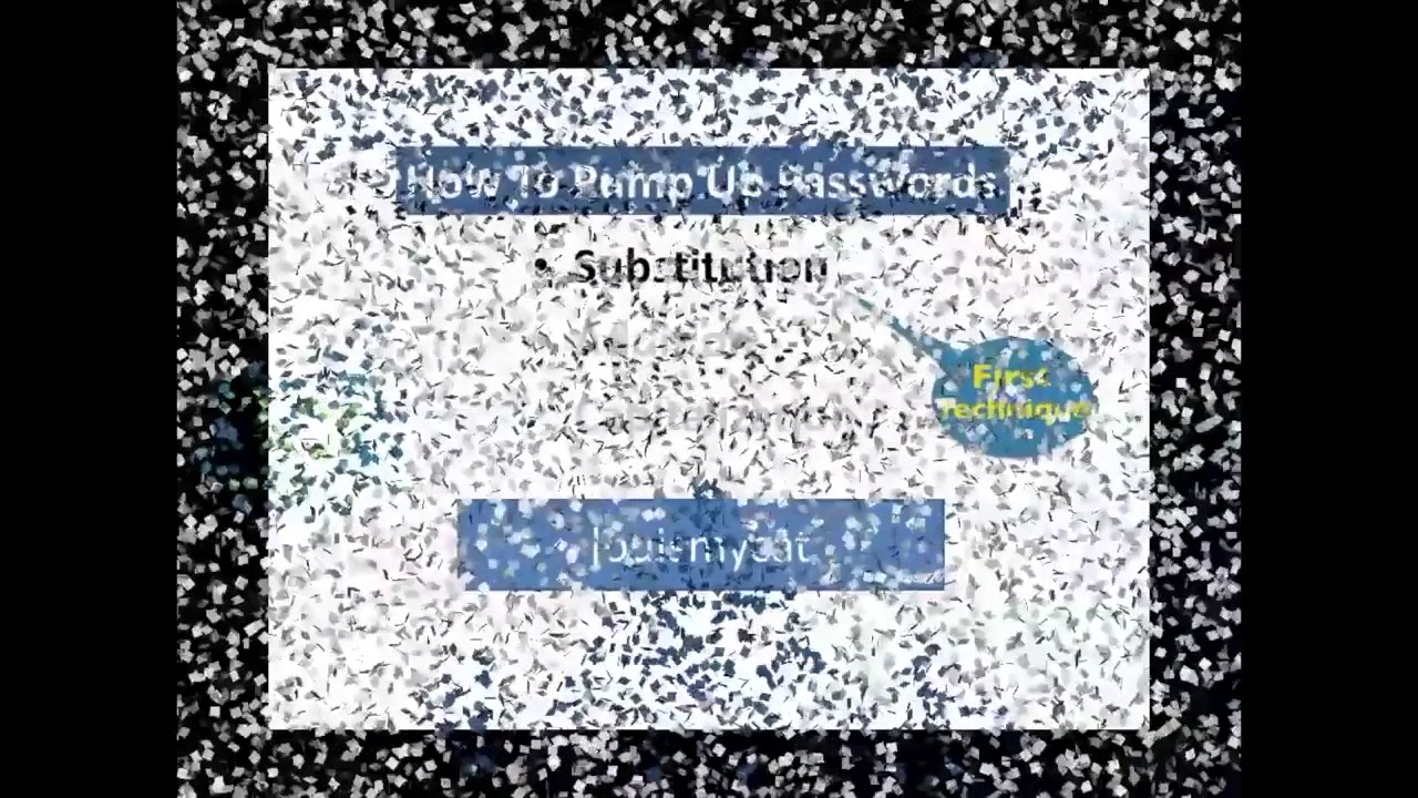 Pump Up Your Passwords 2016