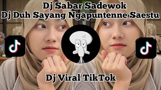 DJ DUH SAYANG NGAPUNTENNE SAESTU || DJ SABAR SADEWOK || VIRAL TIKTOK 2025