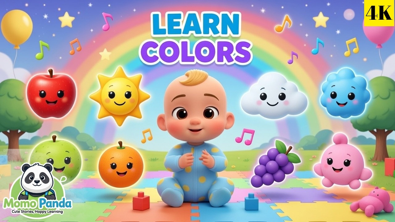 Learn Colors Song for Kids 🌈 | Color Song for Toddlers & Preschoolers ...