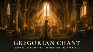 🎶 Gregorian Chants for Inner Peace and Gentle Reflection | Peaceful Cathedral Choir