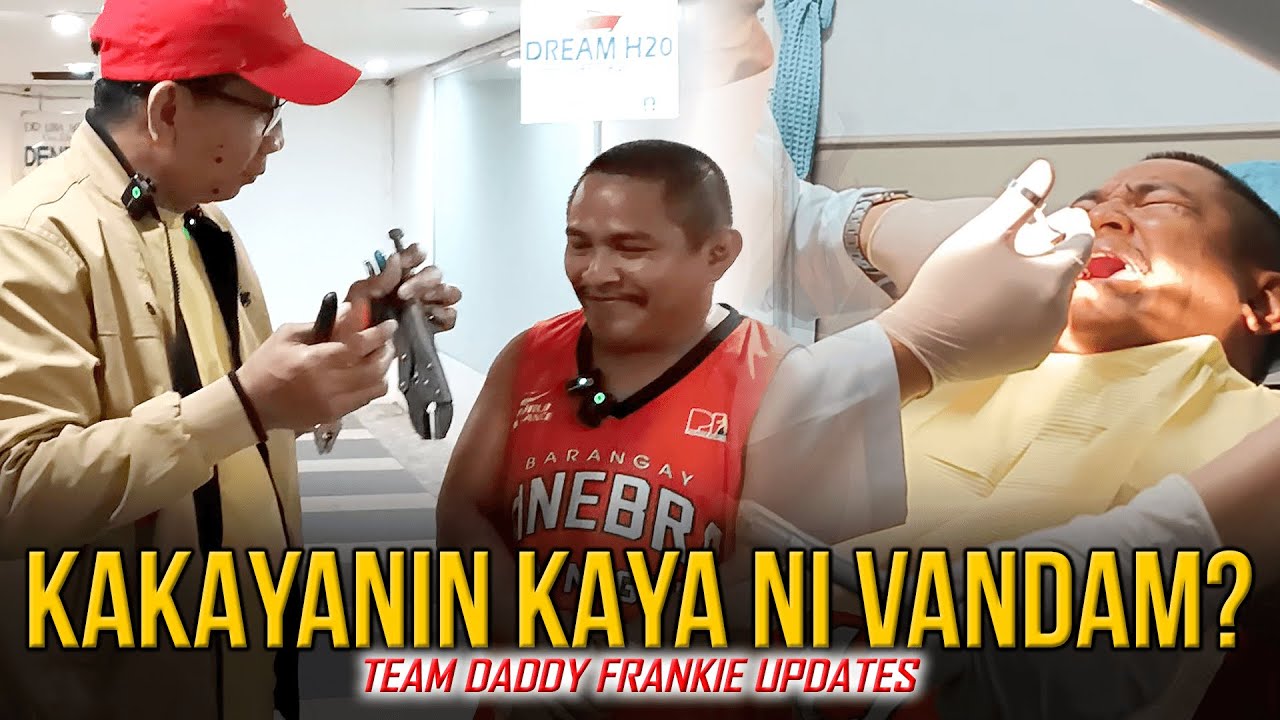 VANDAM FIRST TIME PUMUNTA NG DENTISTA | KAKAYANIN KAYA NIYANG MAGPA BUNOT NG NGIPIN? PANUORIN!