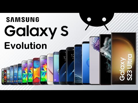 видео: Evolution of Samsung Galaxy S Series (S1 - S23)