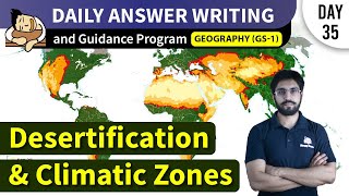 Desertification -a global phenomena- Daily Answer Writing - Geography