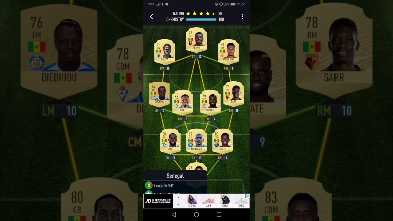 Sadio Mané Senegal sbc