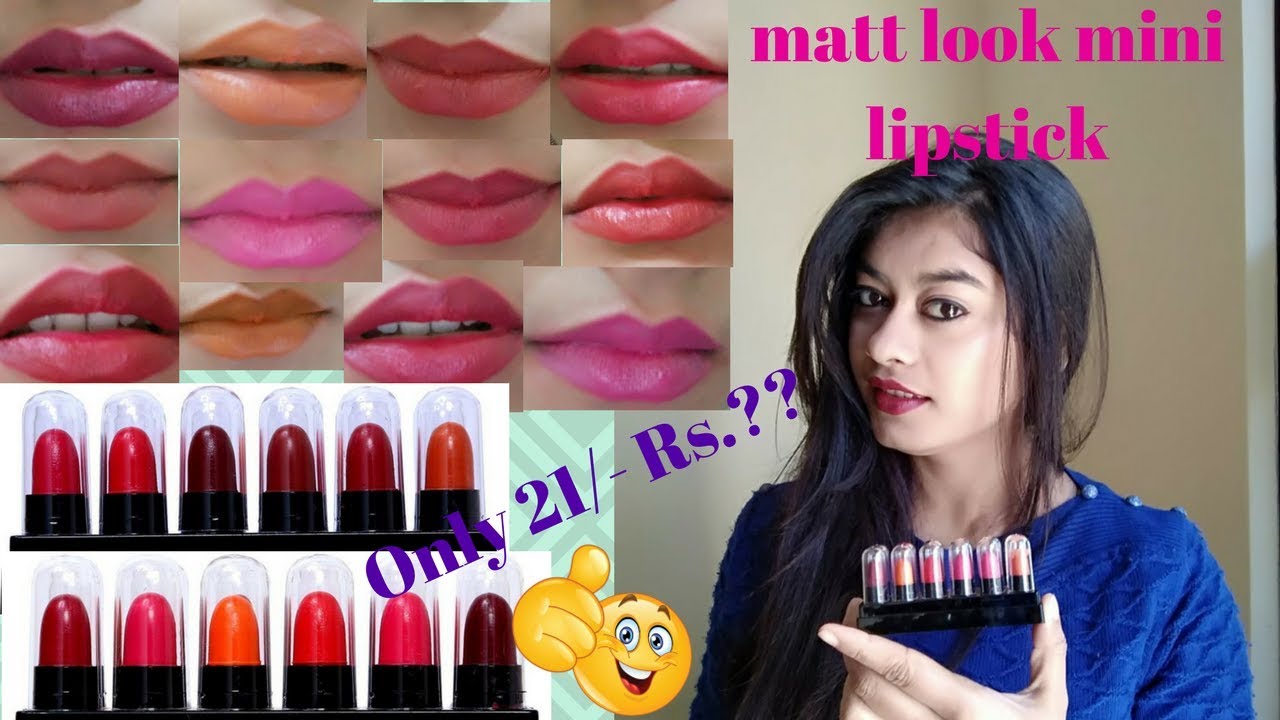 matt look lipstick set