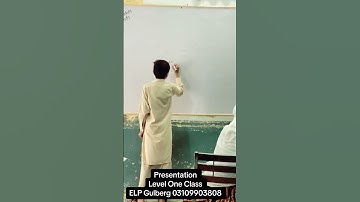 Small kid level one class presentation