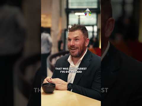 Aaron Finch recalls CWC15 battle between Starc and McCullum 🔥 #CWC27 Ballot link in description 🗳️