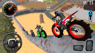 Impossible Bike Stunt Driving - Motocross Dirt Bike Racing Simulator 3D #2 - Android / IOS GamePlay screenshot 3