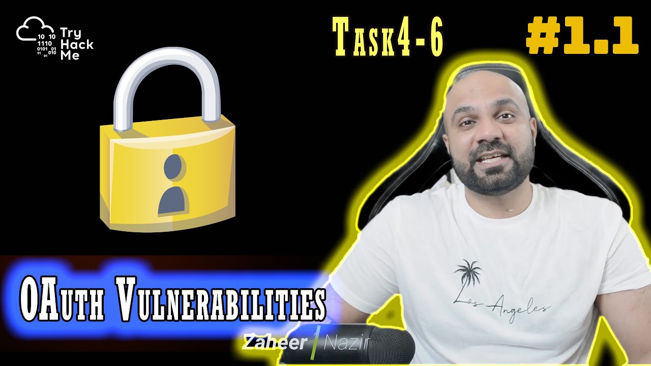 OAuth Vulnerabilities : Task4-6 : TryHackMe : 1.1