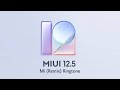 New Mi (Remix) Ringtone in MIUI 12.5