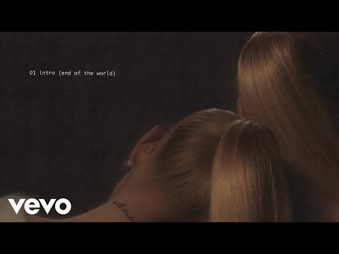 youtube filmek - Ariana Grande - intro (end of the world) (lyric visualizer)