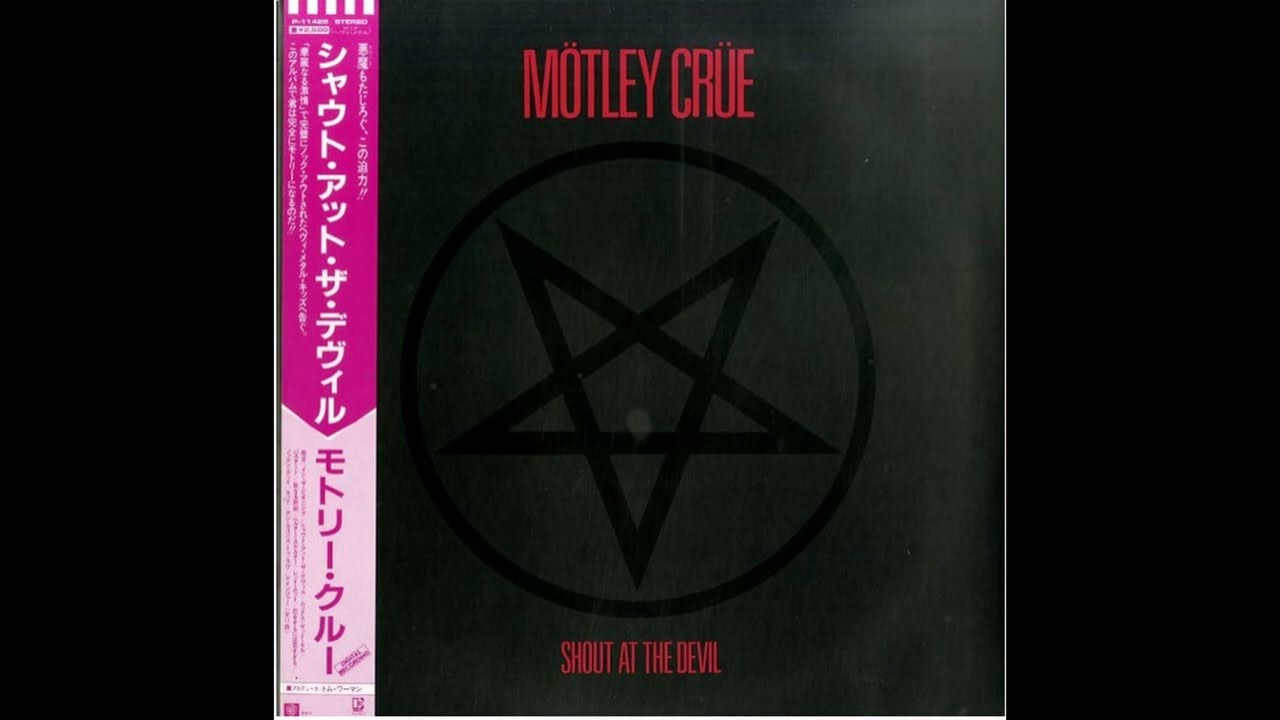 B1 Red Hot - Mötley Crüe – Shout At The Devil 1983 Vinyl Full