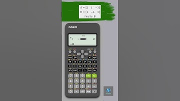 How to Do Vector Dot Product | Casio fx-991ES Scientific Calculator | Scalar Product | Matrix | Exam