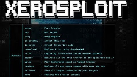 XeroSploit Advanced Men in the middle attacks  [in-Hindi]