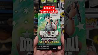 Time to rip some packs! #dragonballsupertcg #dragonball #tcg #packrips #dbz #dbs
