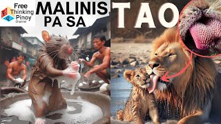 Ang Hardcore nila Maglinis ng Katawan! Animals Cleaning & Grooming Themselves