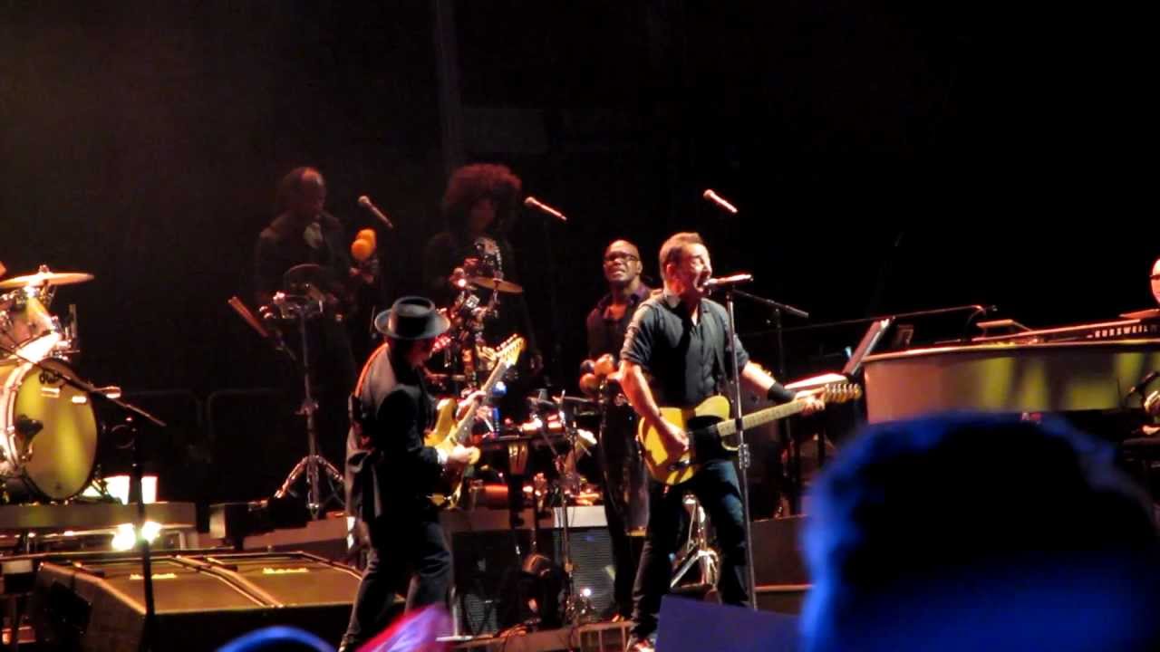 Bruce Springsteen Gillette Stadium Because the Night 8/18/12