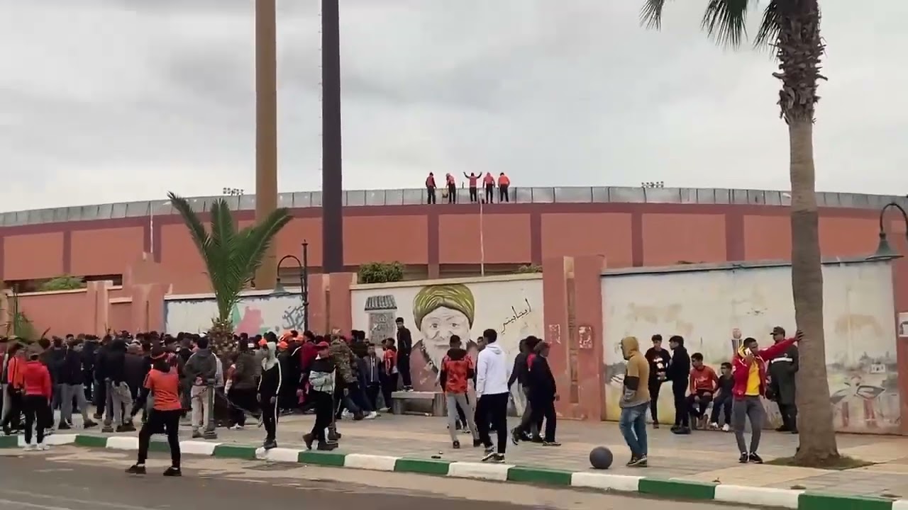 صور حصرية تعرض لأول مرة خارج ملعب بركان على هامش مباراة نهضة بركان واتحاد العاصمة الجزائري