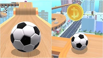 Sky Rolling Ball 3D - Levels 190 to 191