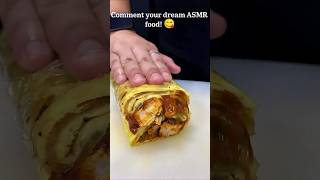 Comment your dream ASMR food!😋 #asmr #asmrcooking #chicken #satisfyingsounds #indianasmr