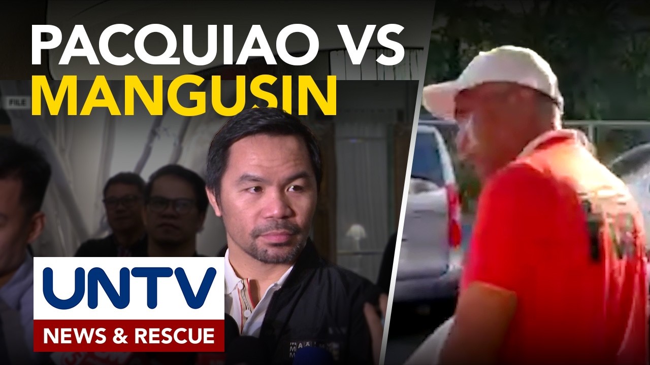 Manny Pacquiao, maghahain ng cyber libel case laban sa vlogger na si Norman Mangusin