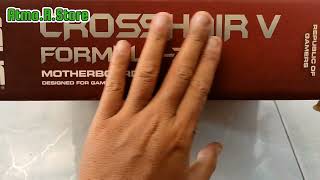 UNBOXING MOTHERBOARD ROG ASUS CROSSHAIR V FORMULA Z 990FX AM3+ Second FULLSET (SOLD)