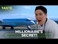 Inside Millionaires' Private Jets: £400 Poop Dessert! | Feeding The Super Rich