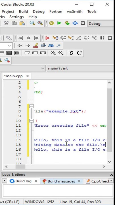 📂 Basic File I/O in C++ | ASMR Coding #FileIO #Programming #asmr # ...