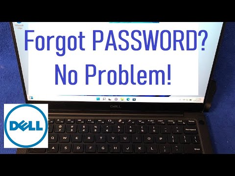 Bypass Password on ANY Dell Laptop (Forgot Cant Remember XPS Latitude Inspiron Login Windows 10 11)