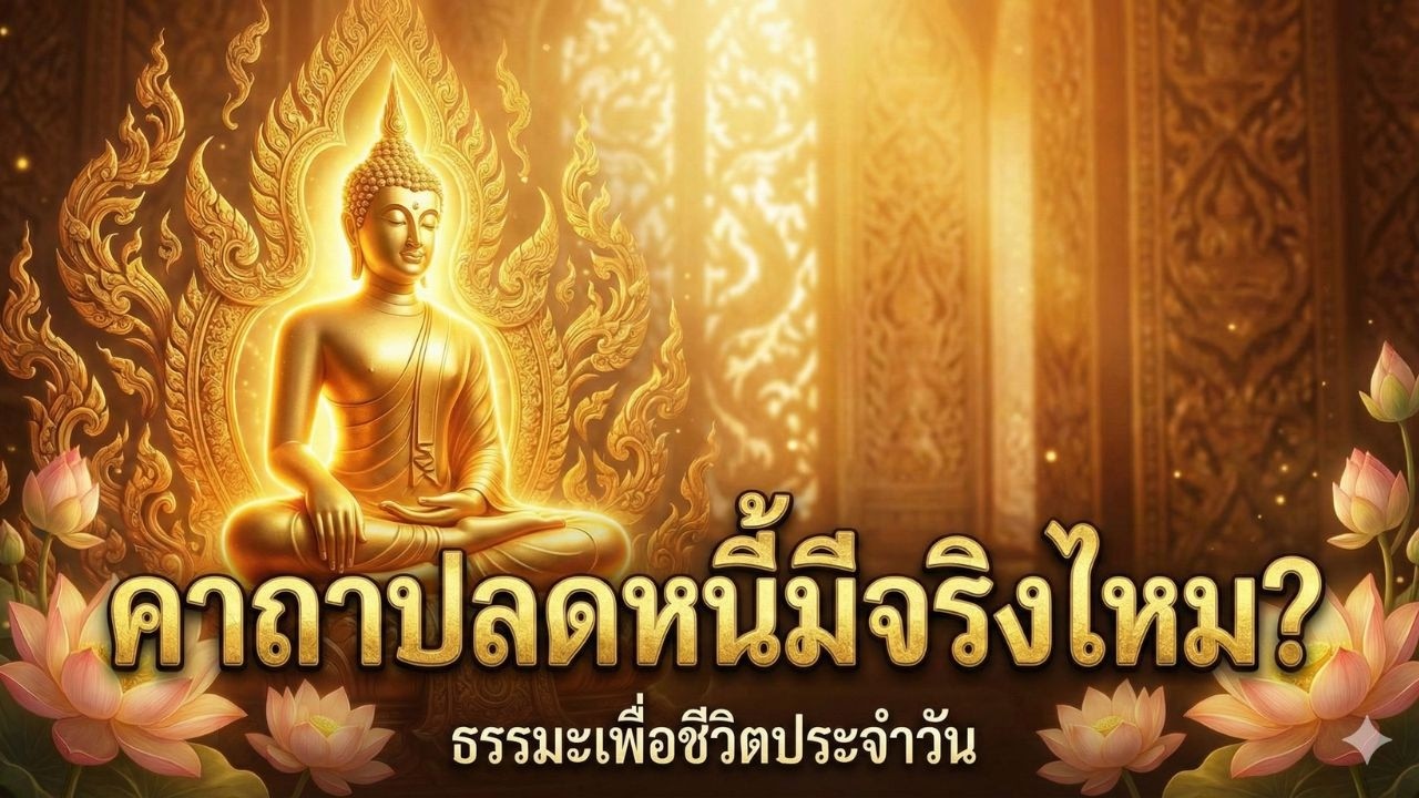 คาถาปลดหนี้มีจริงไหม? เปิดความลับ 4 คำสั้นๆ ที่พลิกชีวิตคนเป็นหนี้ให้รอดพ้นได้จริง ไม่มีโฆษณาคั่น !!
