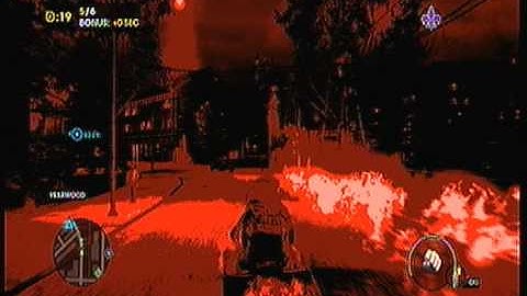 Saints Row: The Third - Weird Death, Red Screen Mission Glitch