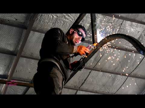 از آماده سازی تا برگزاری نمایشگاه میدکس سقف کشسان لابل