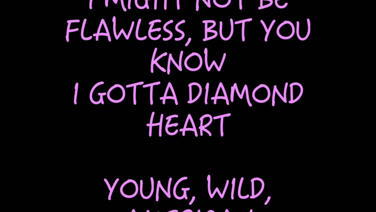 Lady Gaga - Diamond Heart (HD Song Lyrics) - YouTube