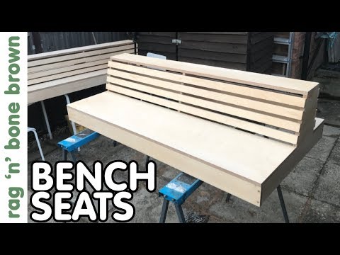 Making Bench Seating Barber Shop Commission part 1 of 2