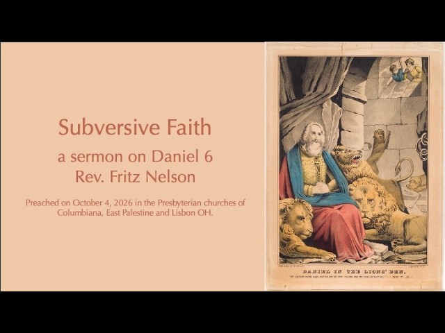 Subversive Faith