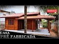 Casa de Madeira Pré Fabricada - 62m² Madeira de Lei!!!