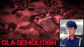 C&C Contra 009 Final Patch 3 Nuke Generals Challenge #1 vs GLA Demolition General [Hard]