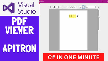 SOURCE CODE - FREE PDF Viewer WinForm C#