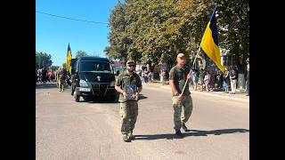 Останнє прощання із Захисником України Євгенієм ОДІНАЄВИМ. Герої не вмирають!