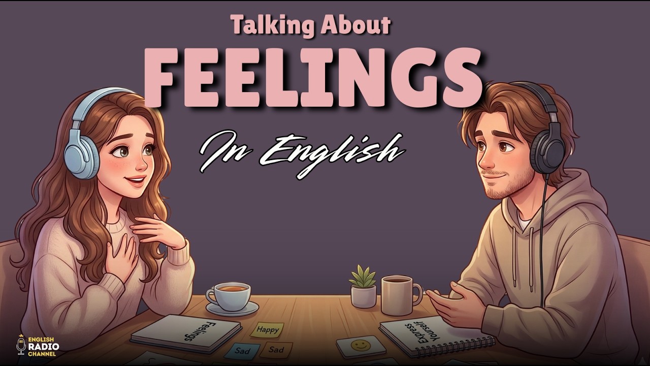 English Podcast for Easy English | How to Talk About your Feelings ...